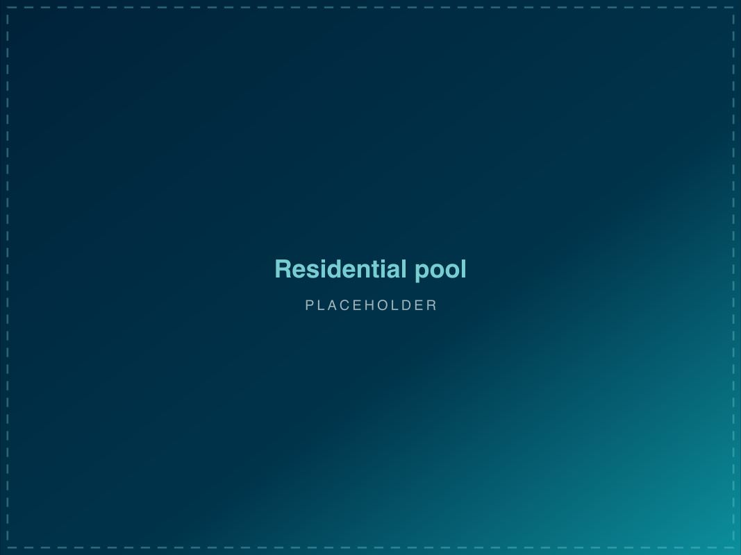 Modern custom residential pool with spa and water features