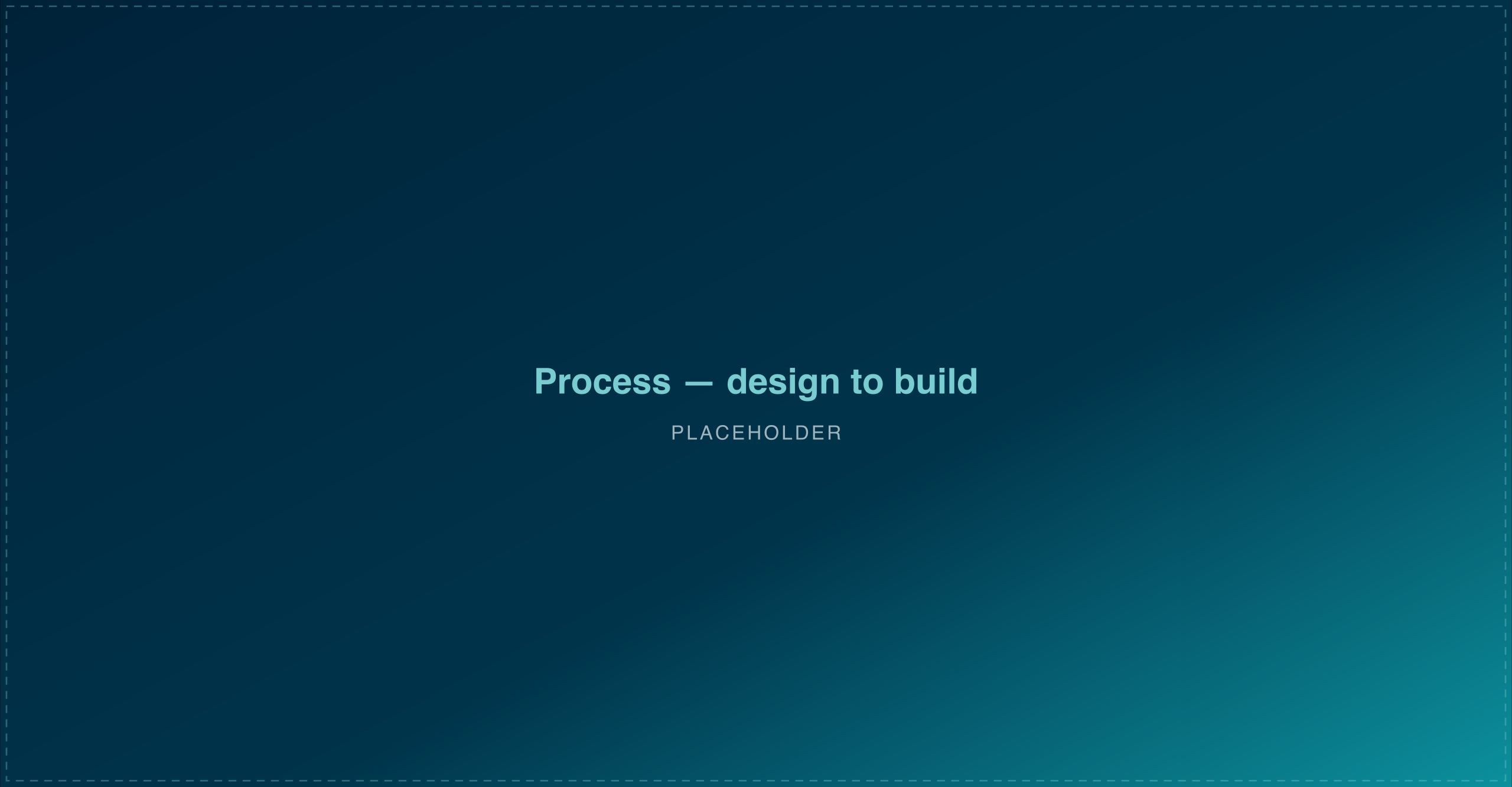 Pool design and construction process placeholder