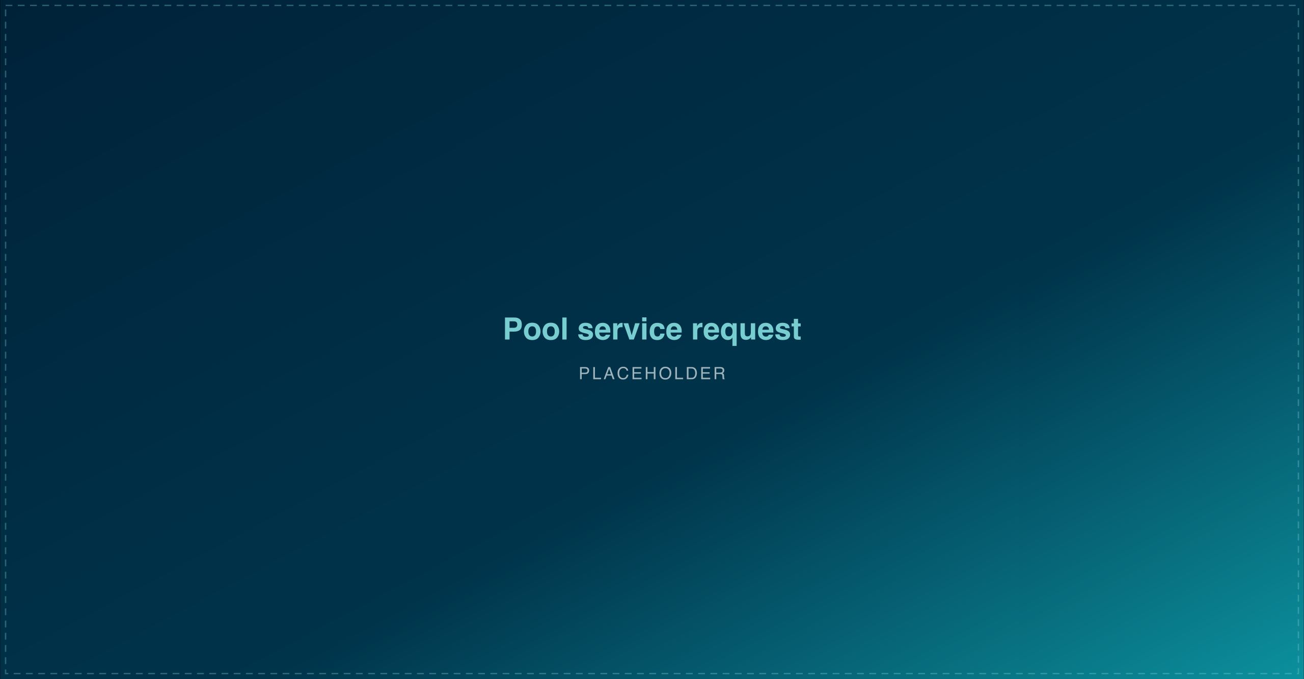 Pool service and repair placeholder